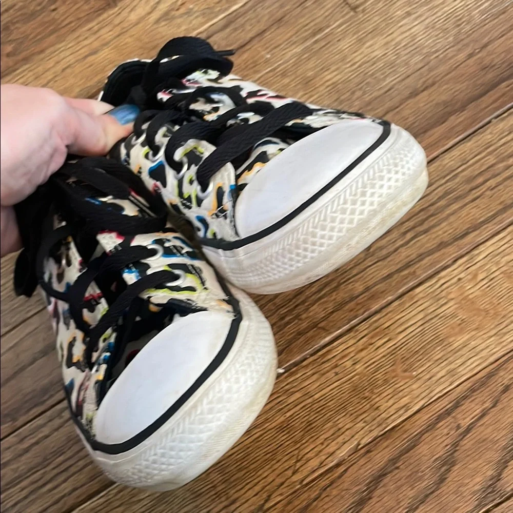 Converse Multicolor Leopard Kids Sneakers